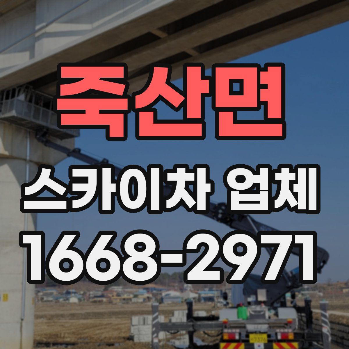 죽산면 스카이차 업체