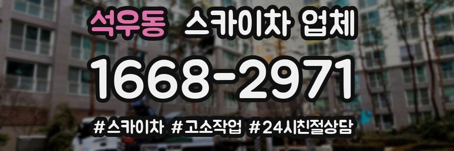 석우동 스카이차 업체