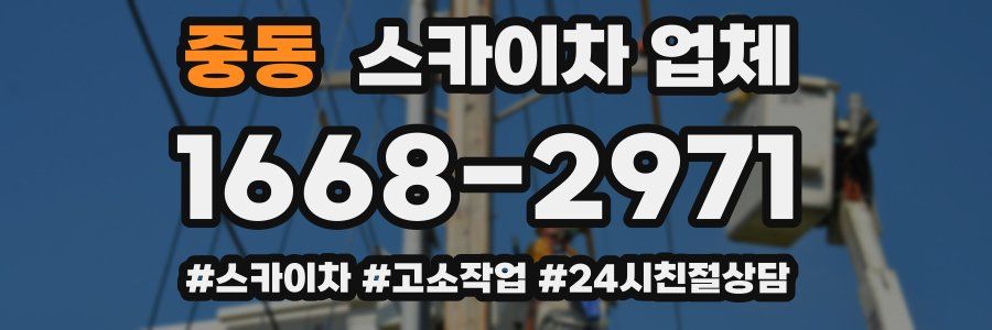 중동 스카이차 업체