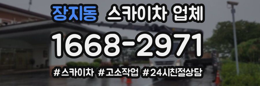 장지동 스카이차 업체