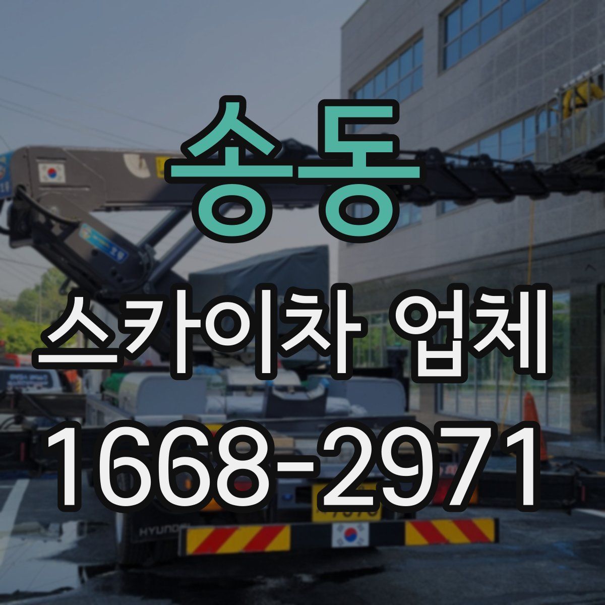 송동 스카이차 업체