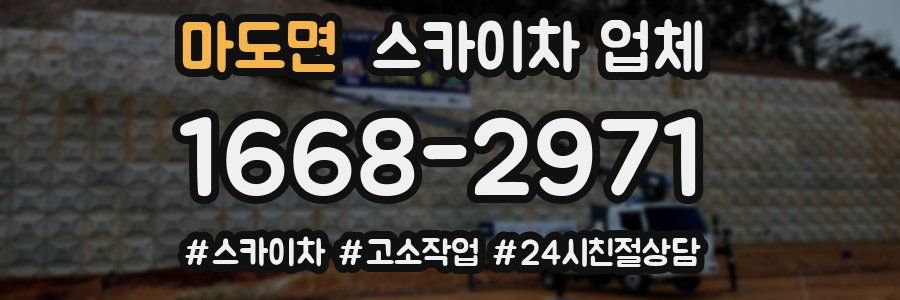 마도면 스카이차 업체
