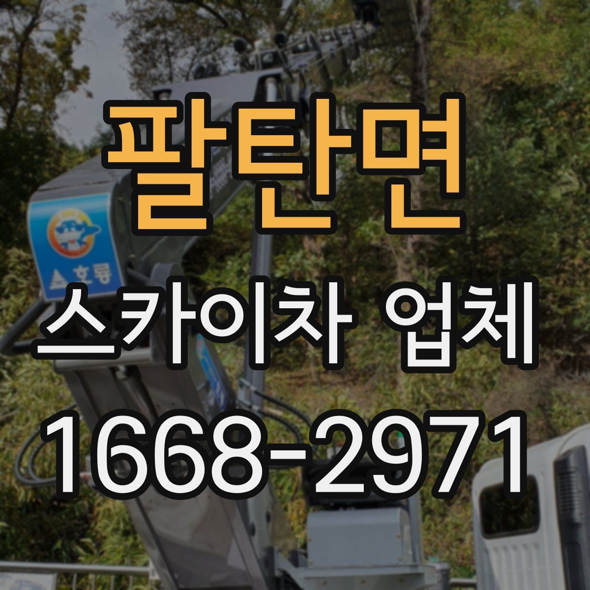 팔탄면 스카이차 업체