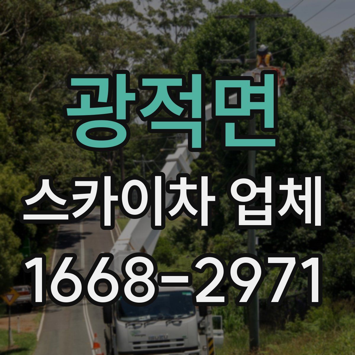 광적면 스카이차 업체