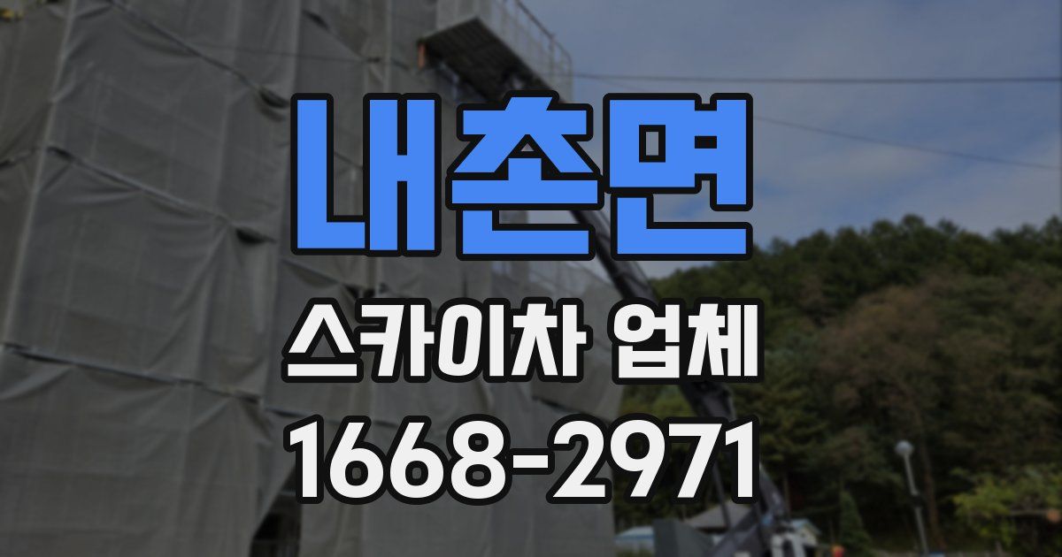내촌면 스카이차 업체