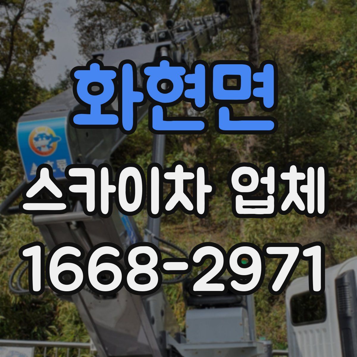 화현면 스카이차 업체