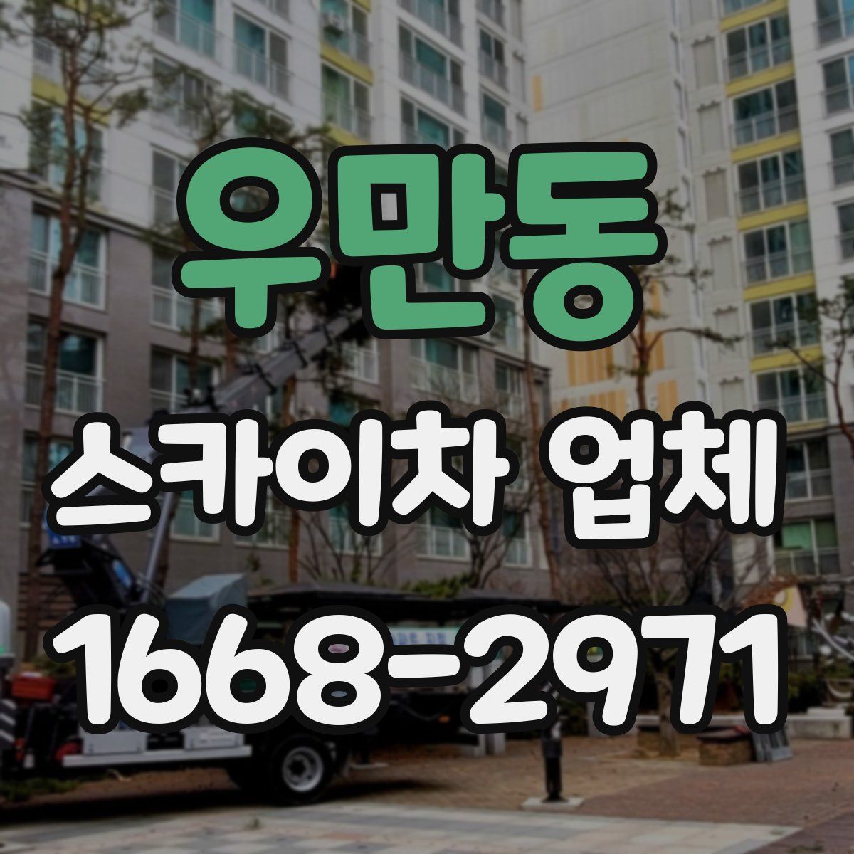 우만동 스카이차 업체