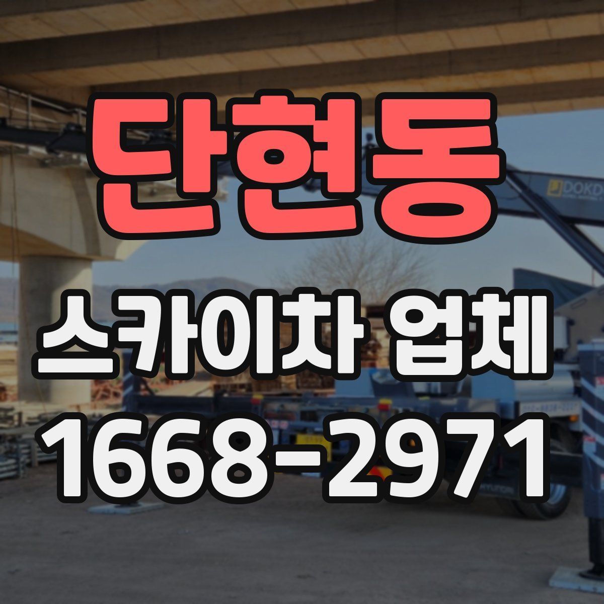 단현동 스카이차 업체