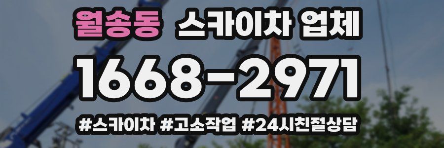 월송동 스카이차 업체