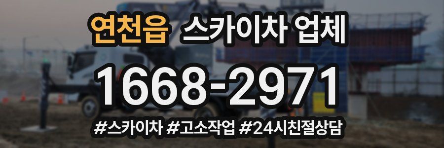 연천읍 스카이차 업체