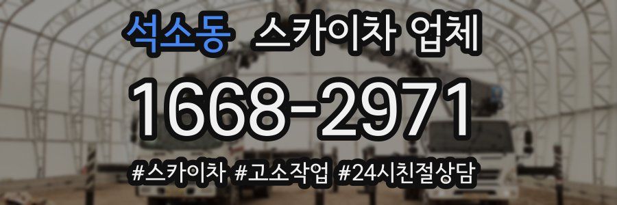 석소동 스카이차 업체
