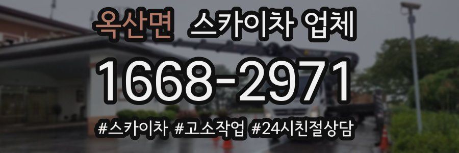 옥산면 스카이차 업체