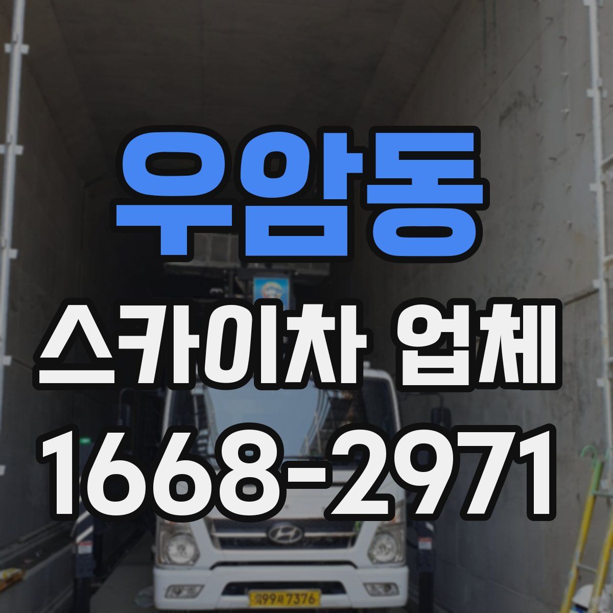 우암동 스카이차 업체