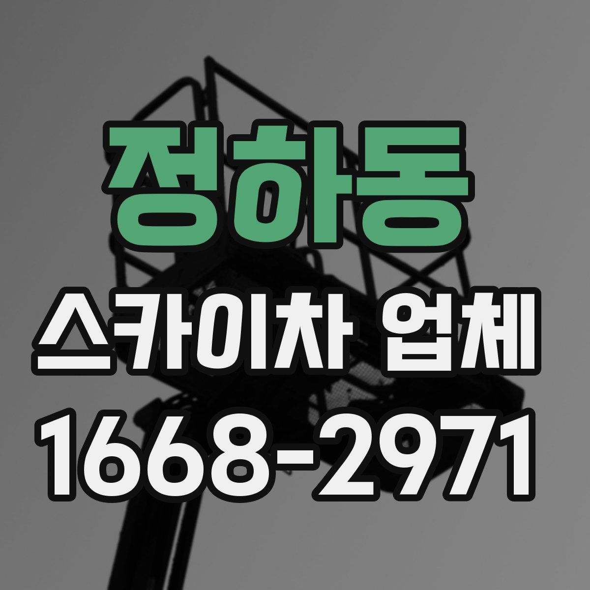 정하동 스카이차 업체