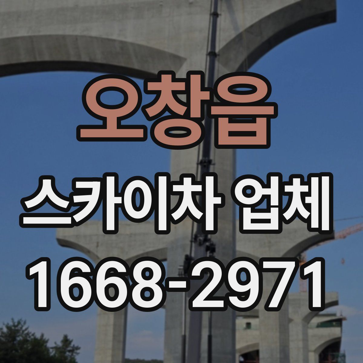 오창읍 스카이차 업체