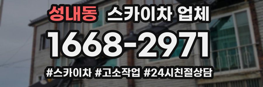 성내동 스카이차 업체
