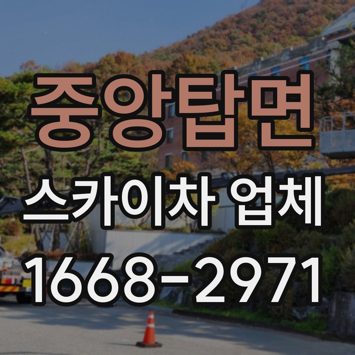 중앙탑면 스카이차 업체