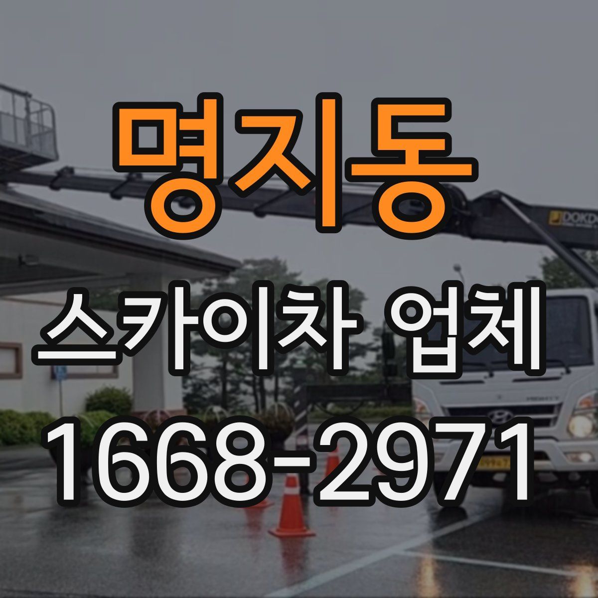 명지동 스카이차 업체