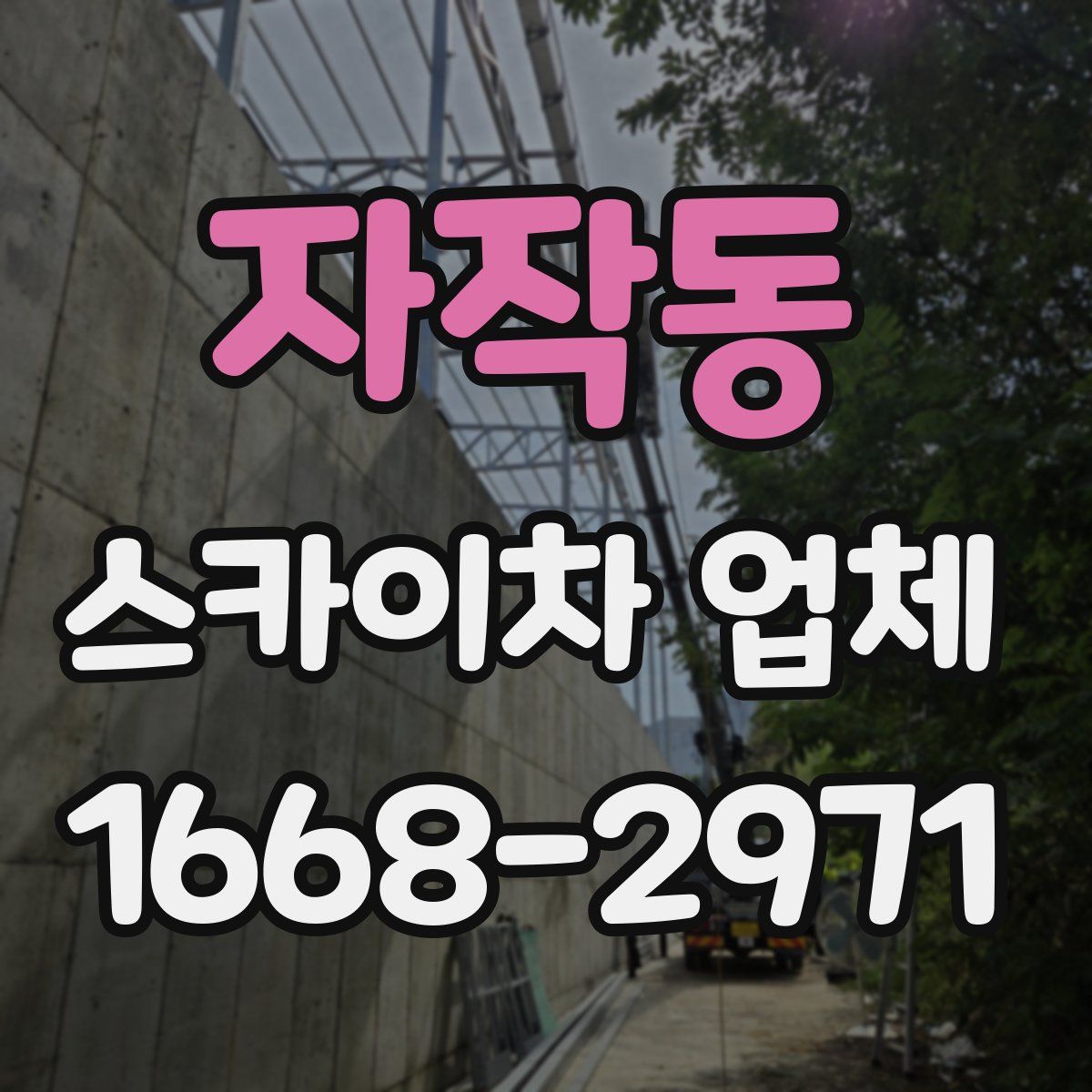 자작동 스카이차 업체