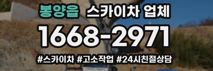 봉양읍 스카이차 업체