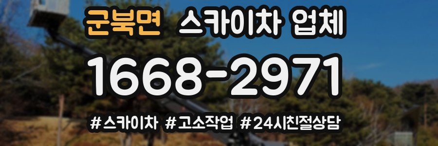 군북면 스카이차 업체