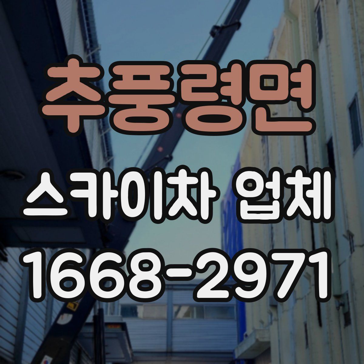 추풍령면 스카이차 업체