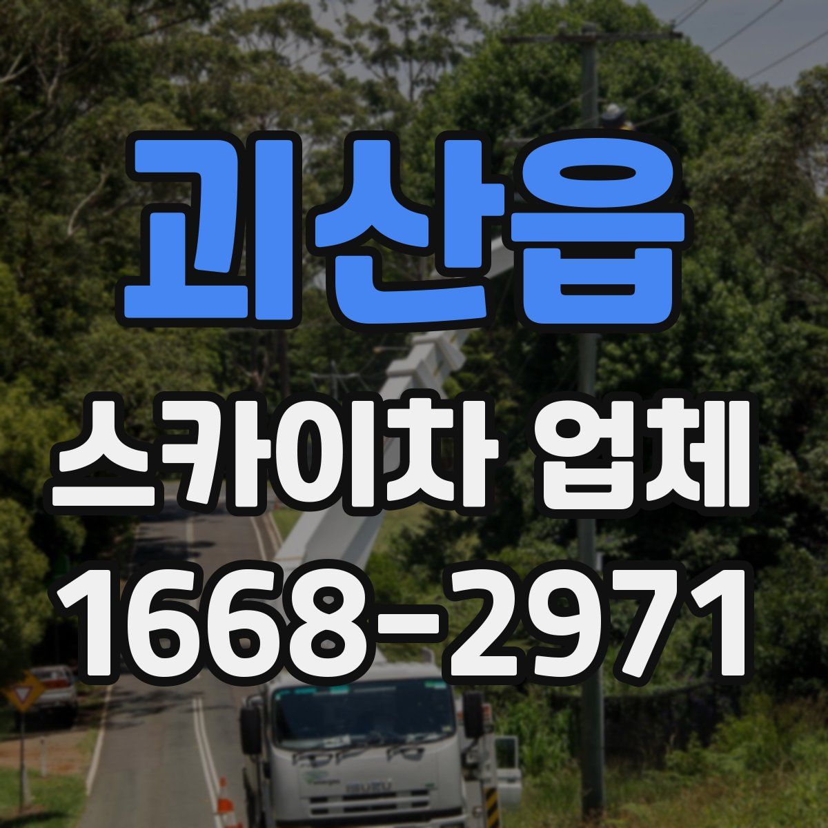 괴산읍 스카이차 업체