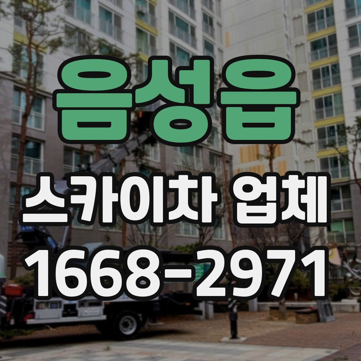 음성읍 스카이차 업체