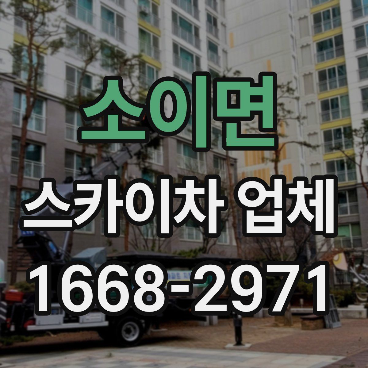 소이면 스카이차 업체