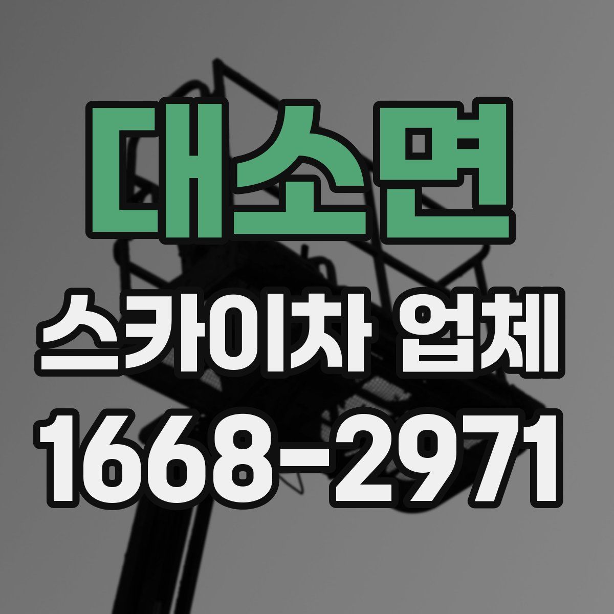대소면 스카이차 업체