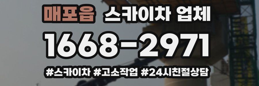 매포읍 스카이차 업체