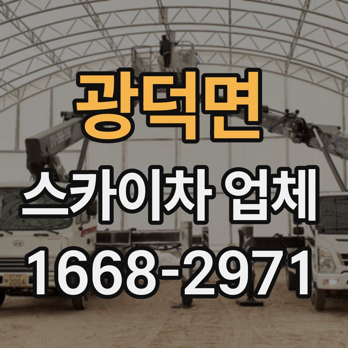 광덕면 스카이차 업체