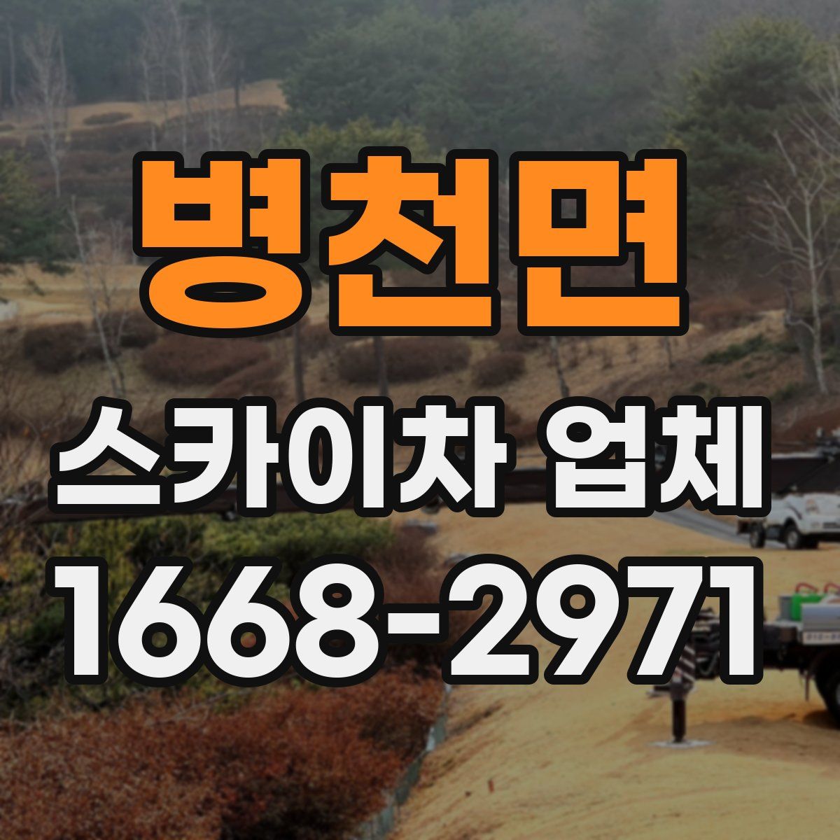 병천면 스카이차 업체