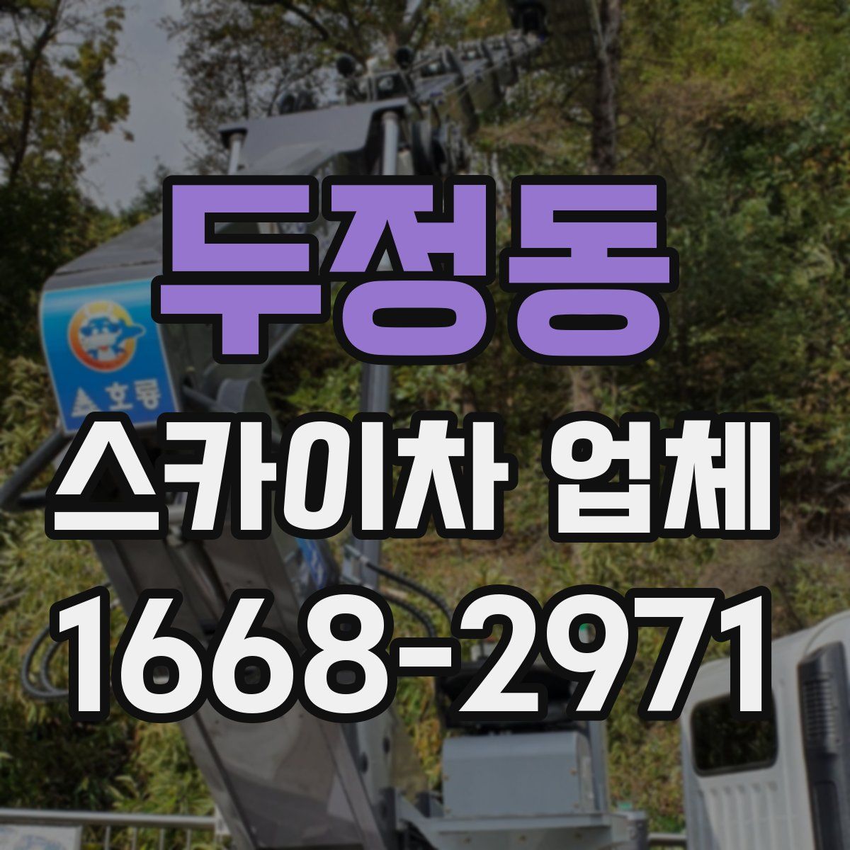 두정동 스카이차 업체