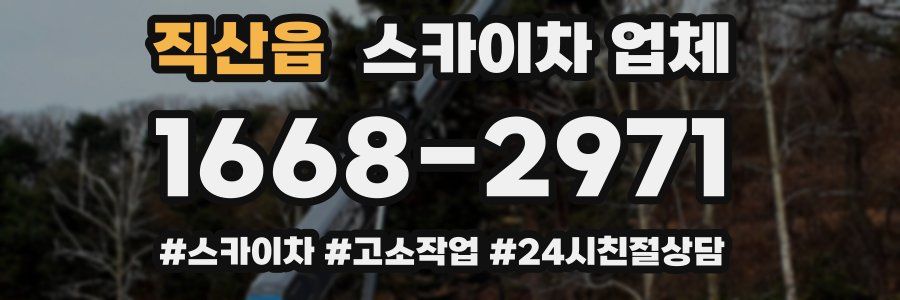 직산읍 스카이차 업체