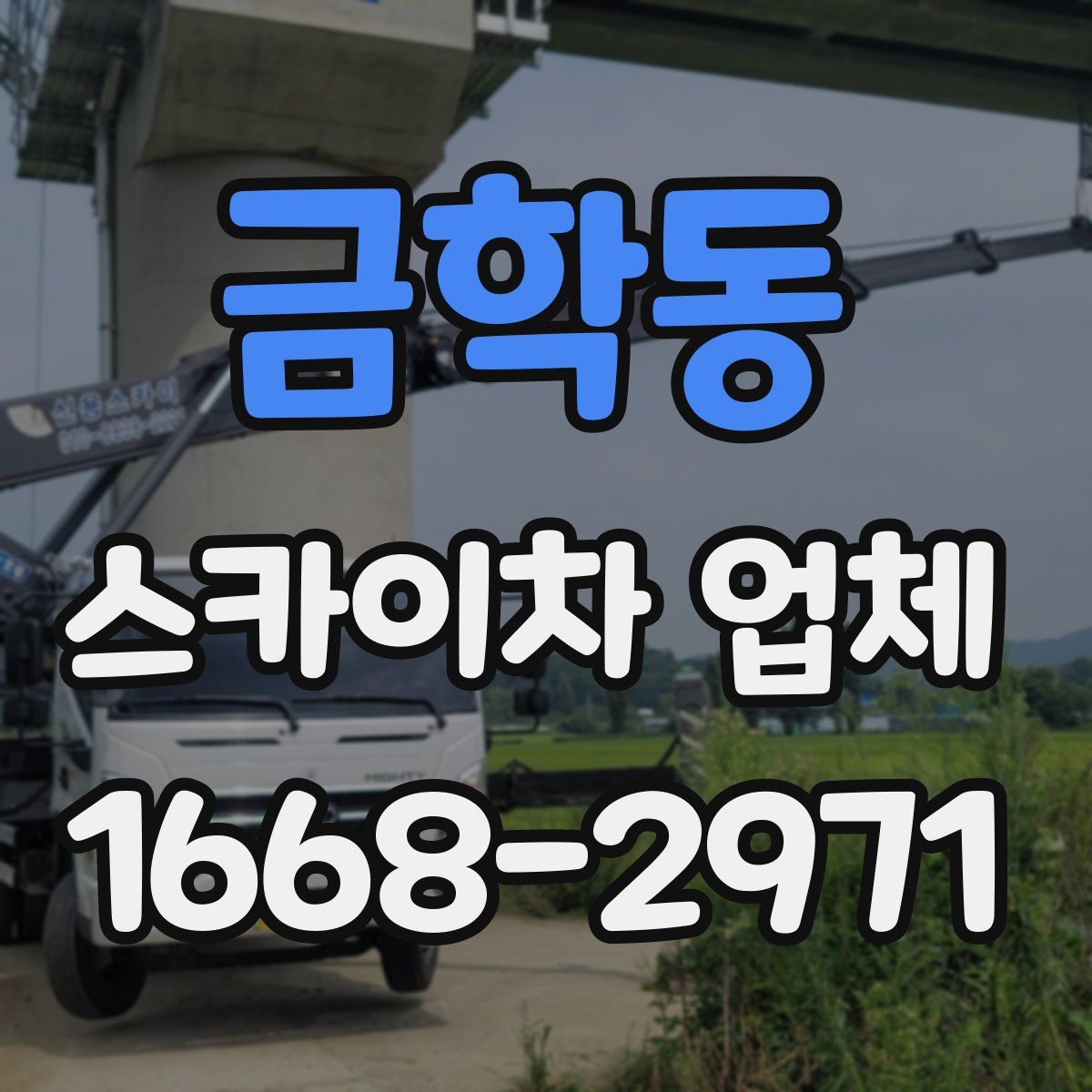 금학동 스카이차 업체