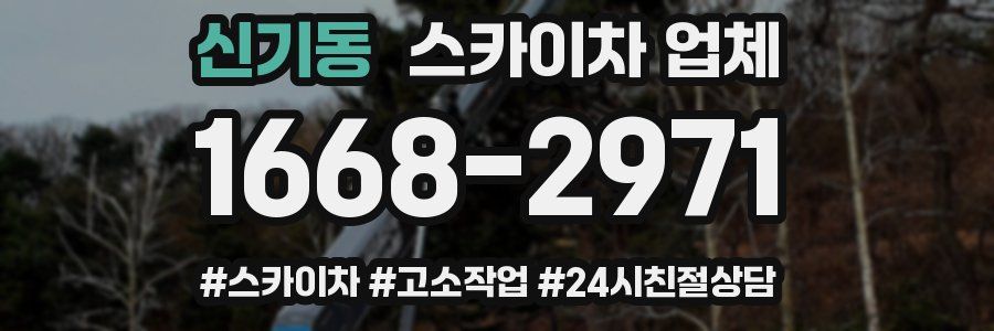 신기동 스카이차 업체