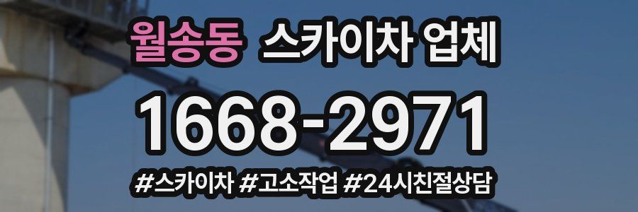 월송동 스카이차 업체