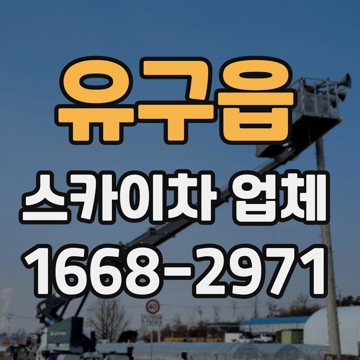 유구읍 스카이차 업체