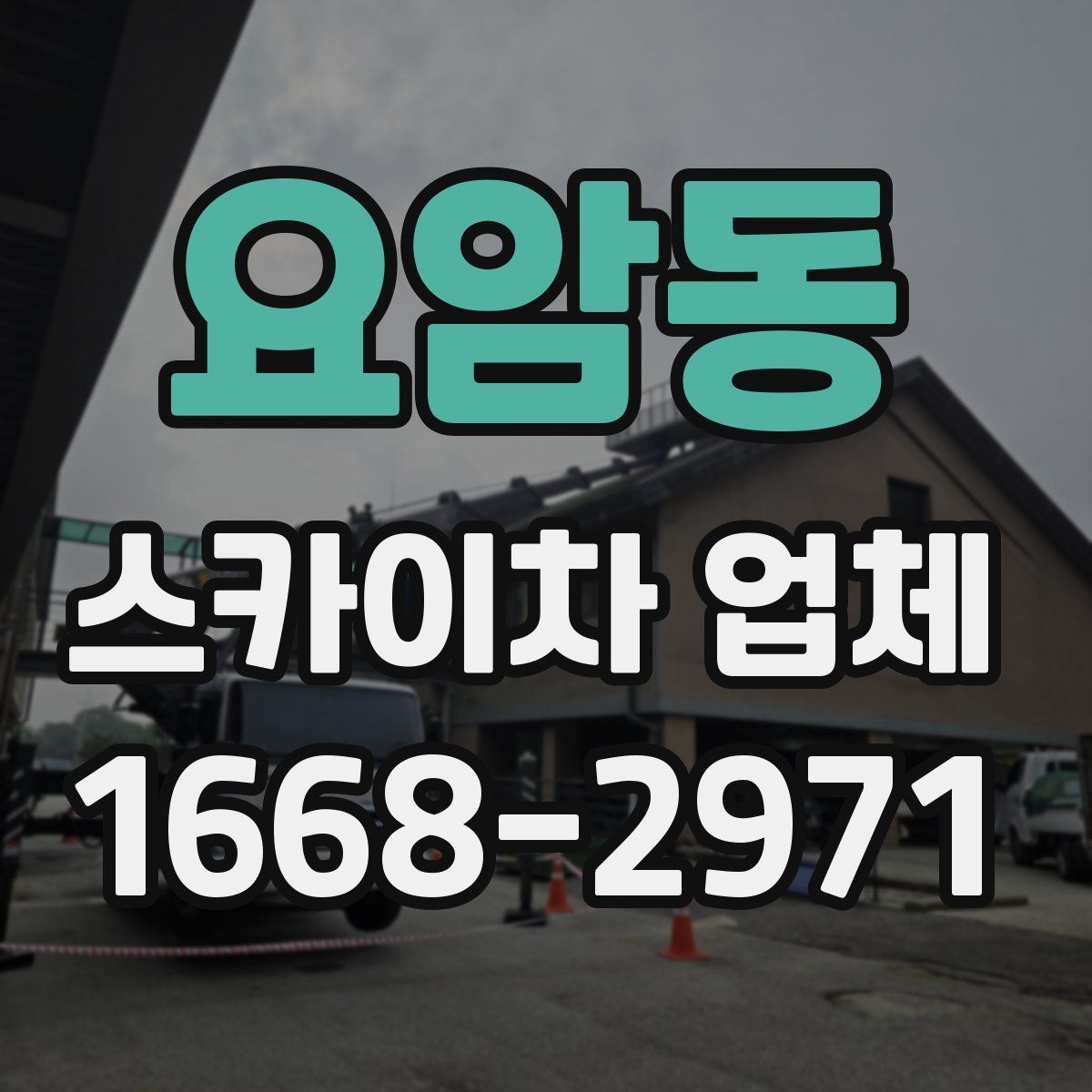 요암동 스카이차 업체