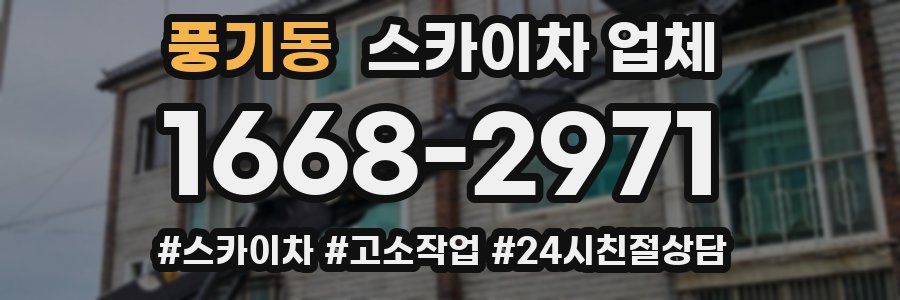 풍기동 스카이차 업체