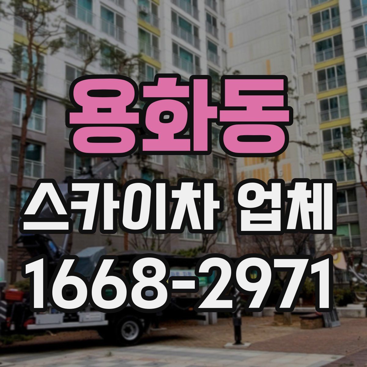 용화동 스카이차 업체