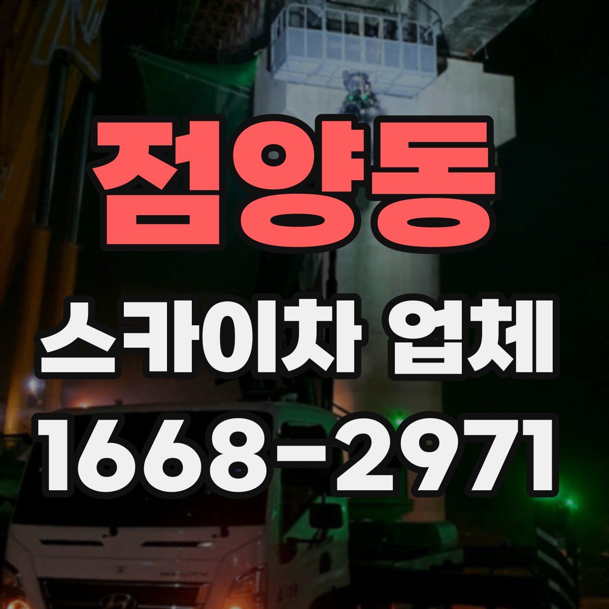 점양동 스카이차 업체
