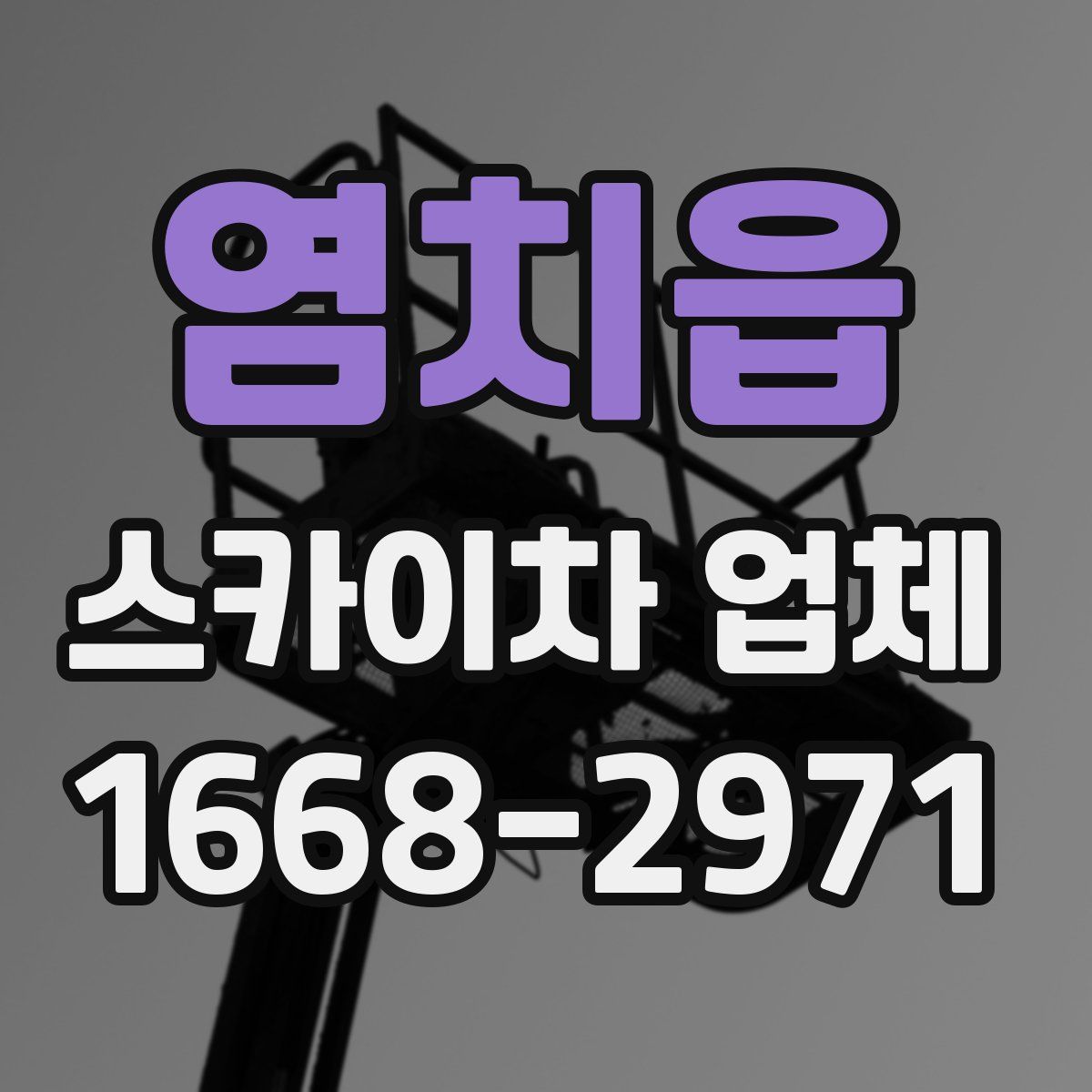 염치읍 스카이차 업체