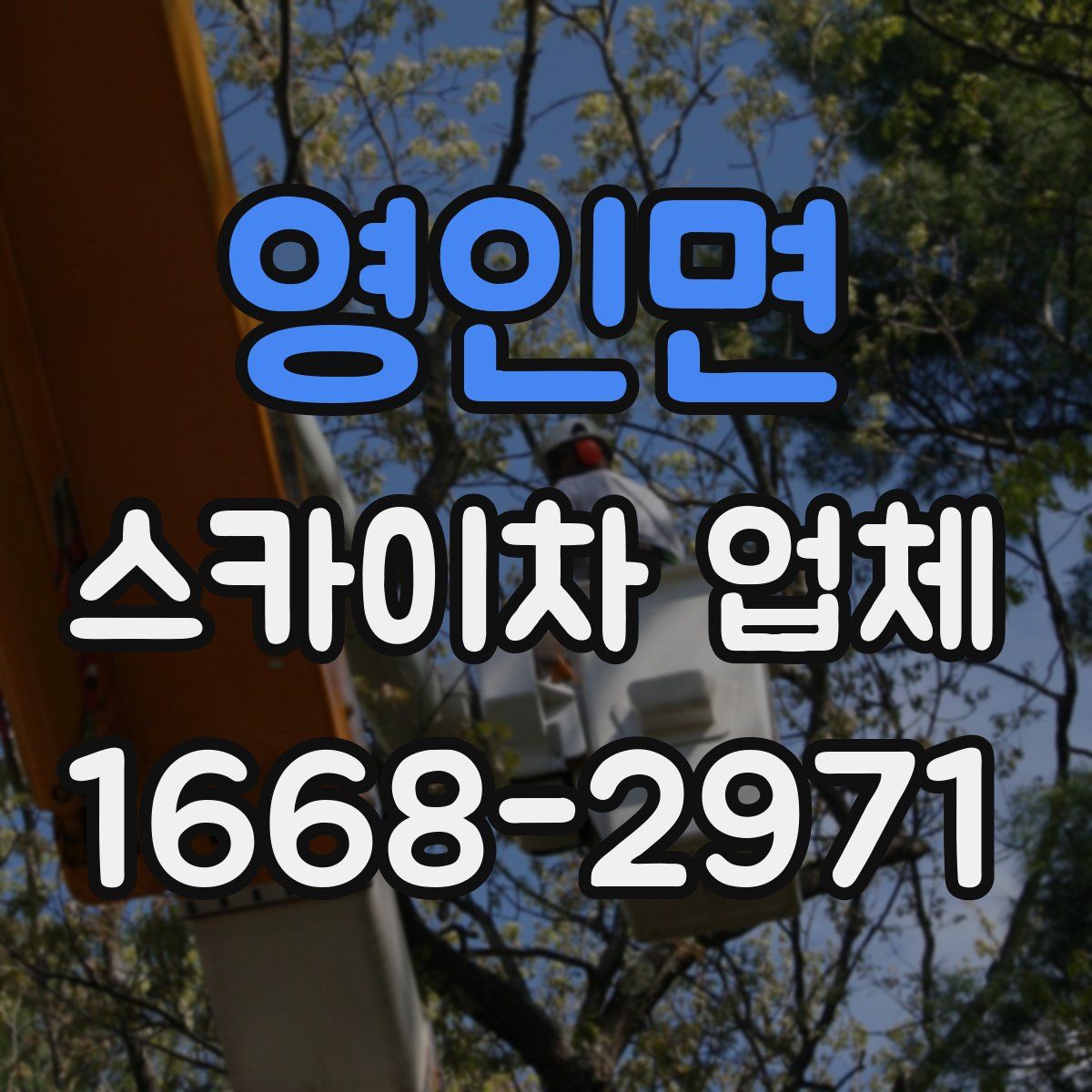 영인면 스카이차 업체