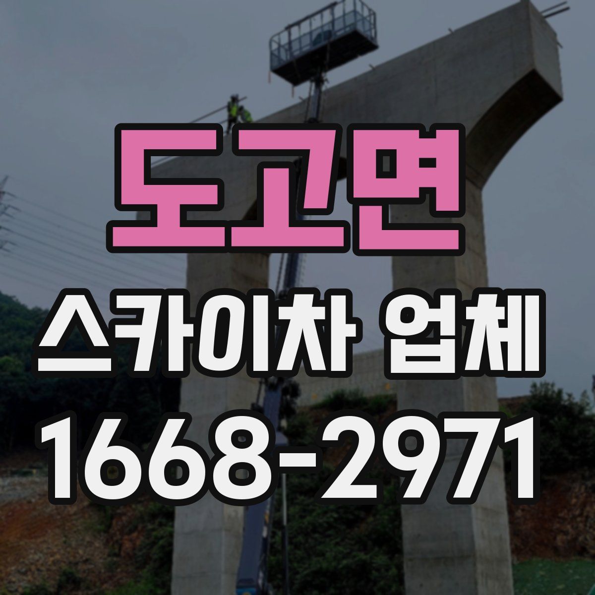 도고면 스카이차 업체