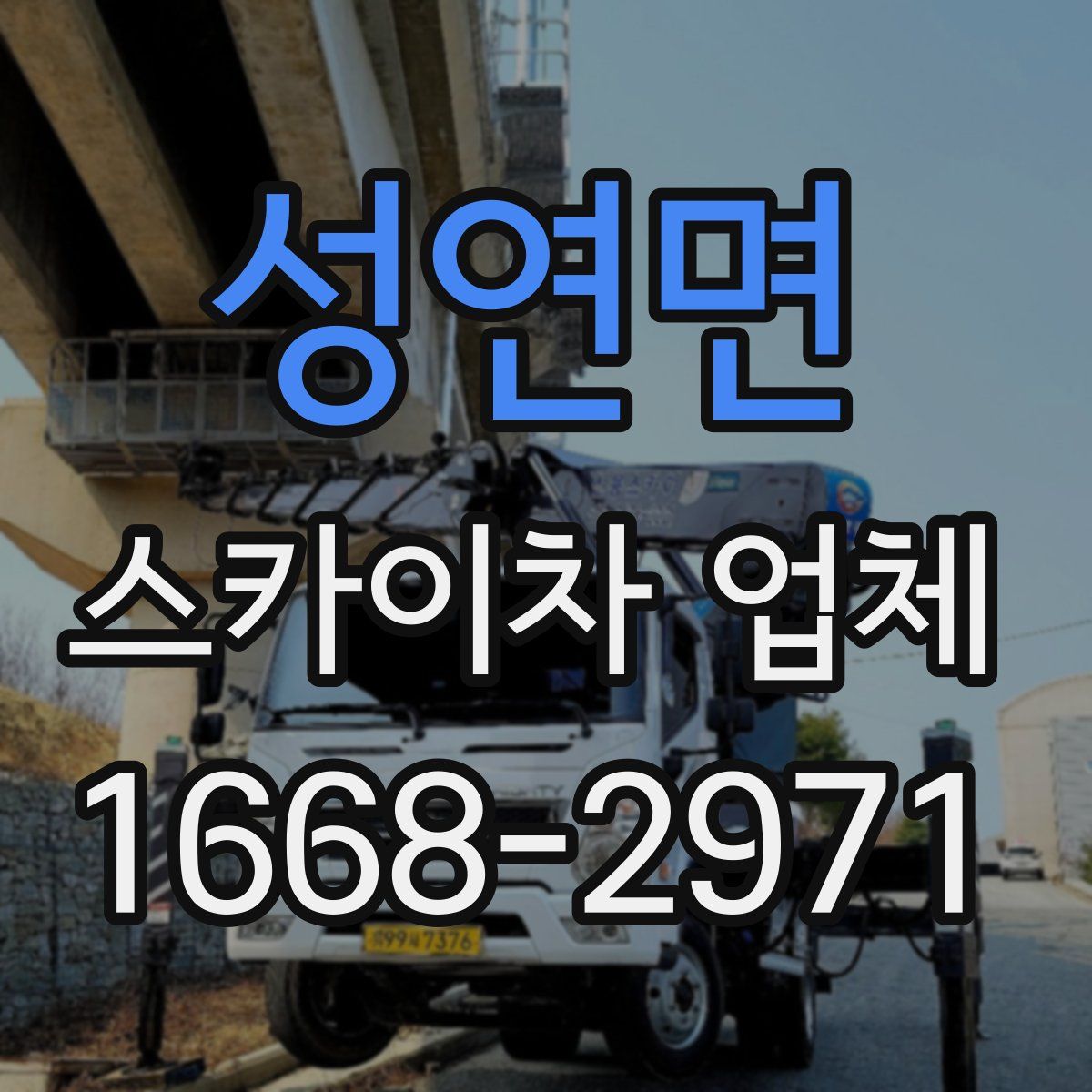 성연면 스카이차 업체