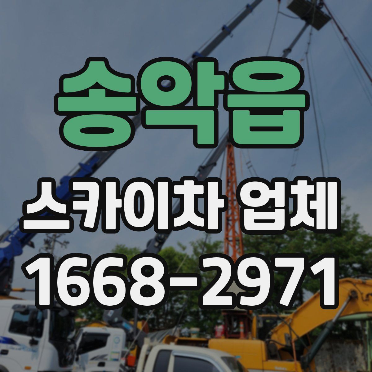 송악읍 스카이차 업체