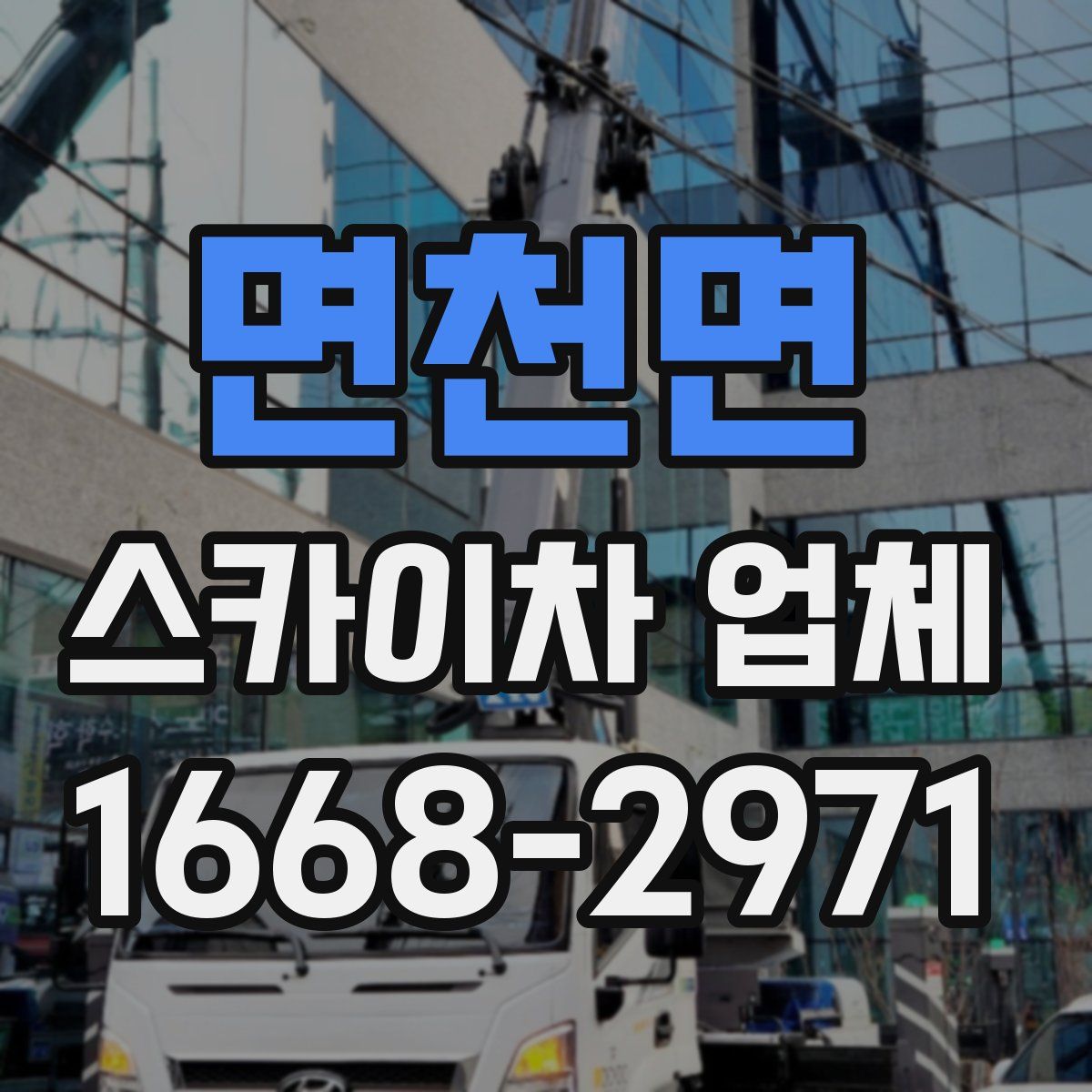 면천면 스카이차 업체