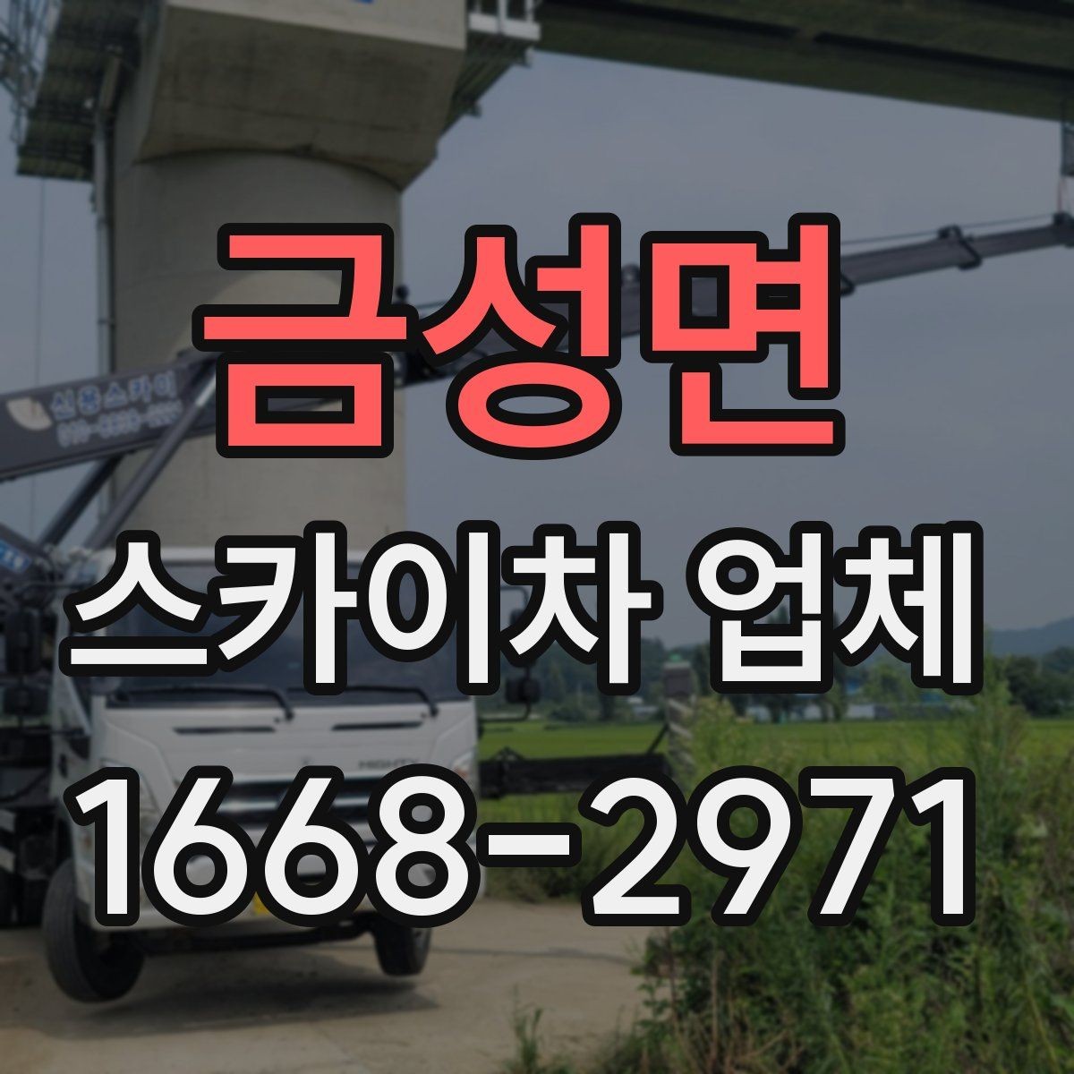 금성면 스카이차 업체 이용 시 비용이 달라지는 이유